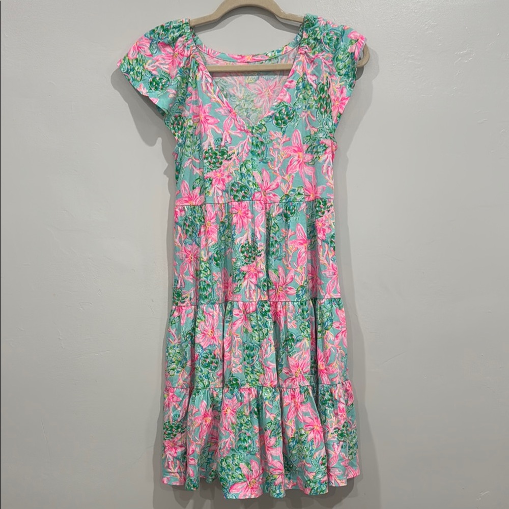 Lilly Pulitzer Kawai Swing Dress Floral XXS